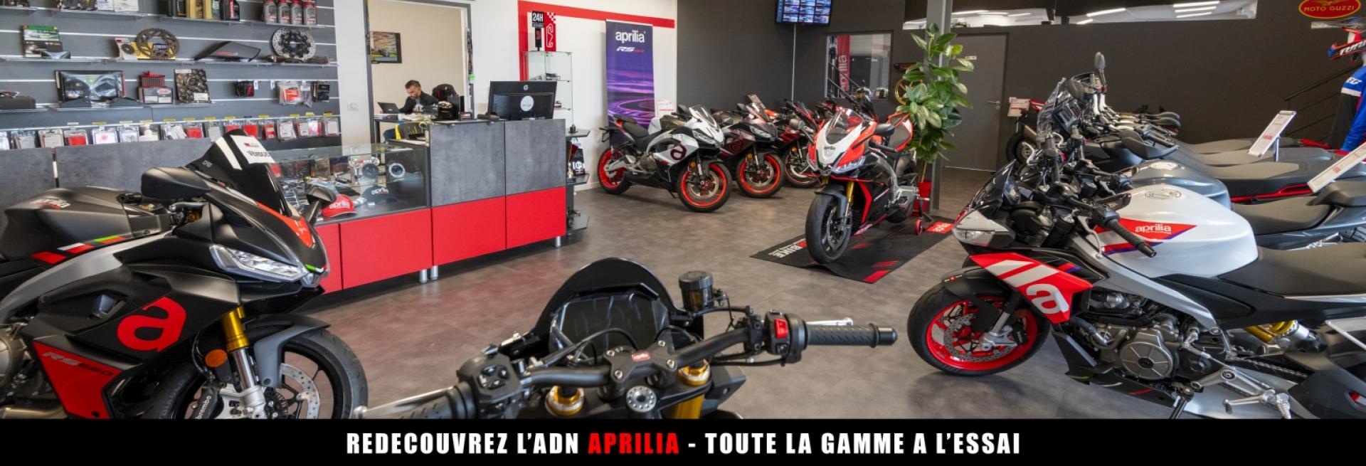 Votre shop accessoires pièces et équipements Aprilia